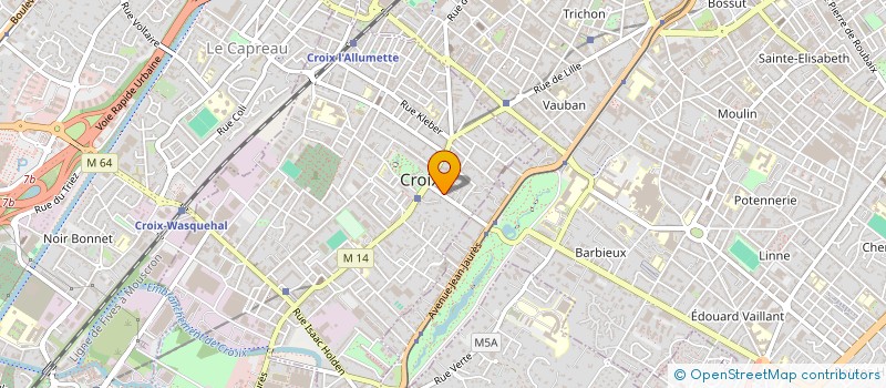localisation de l'entreprise 6GO à CROIX