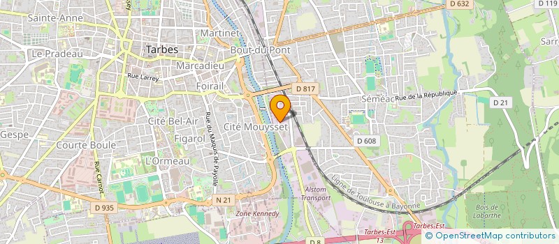 localisation de l'entreprise 6M INVESTISSEMENTS  SEMEAC