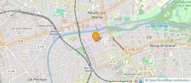 localisation de l'entreprise 6M-TECHNOLOGIES à NOISY-LE-GRAND