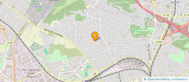 localisation de l'entreprise 6MAN MACONNERIE ET PLATRERIE  ARGENTEUIL