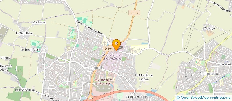 localisation de l'entreprise 6MAY  LAGORD