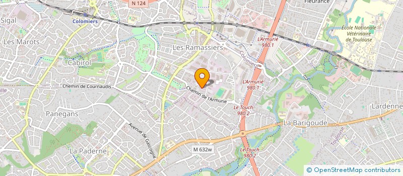 localisation de l'entreprise 6MOUV à COLOMIERS