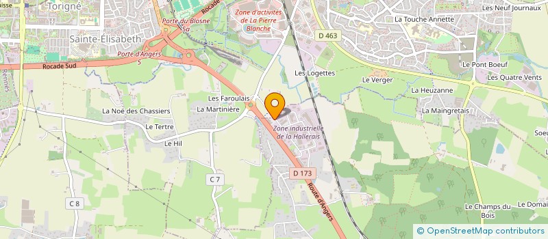 localisation de l'entreprise 6NERGY GROUP  VERN-SUR-SEICHE