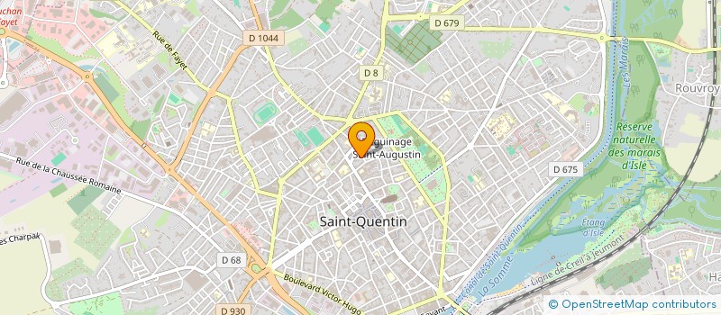 localisation de l'entreprise 6PMC SCI  SAINT-QUENTIN