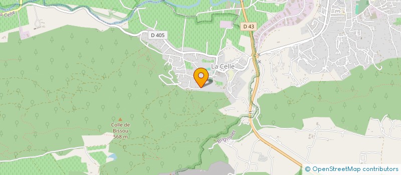 localisation de l'entreprise 6PO.I  LA CELLE