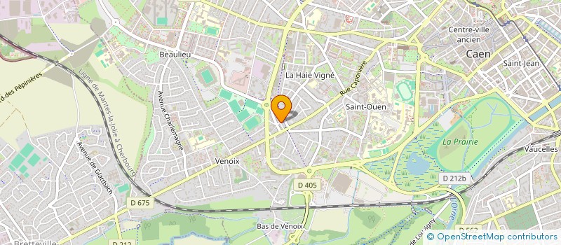 localisation de l'entreprise 6PRYN3 à CAEN