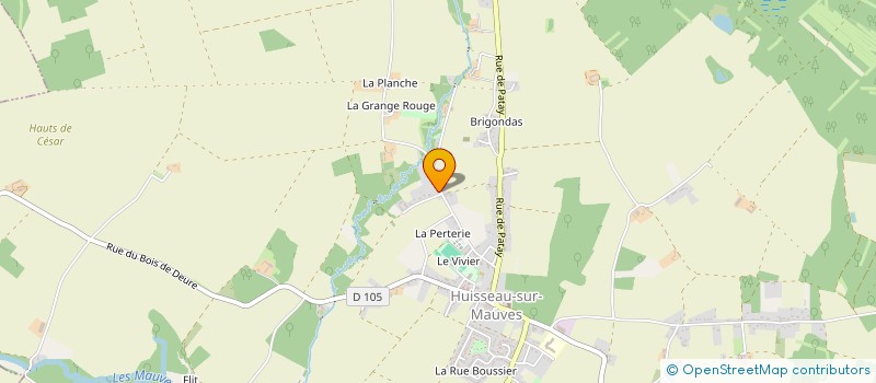 localisation de l'entreprise 6R JEAN MONNET à HUISSEAU-SUR-MAUVES