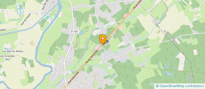 localisation de l'entreprise 6TREE  GUECELARD