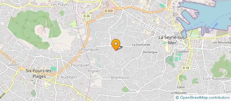 localisation de l'entreprise 7-4 SEPTEMBRE à LA SEYNE-SUR-MER