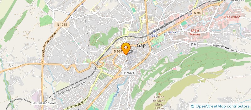 localisation de l'entreprise 7 9 RUE GRENETTE  GAP