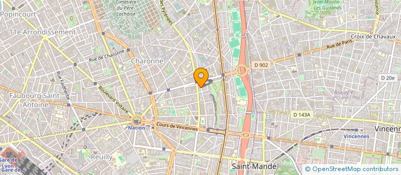 localisation de l'entreprise 7 A 5 PRODUCTIONS  PARIS