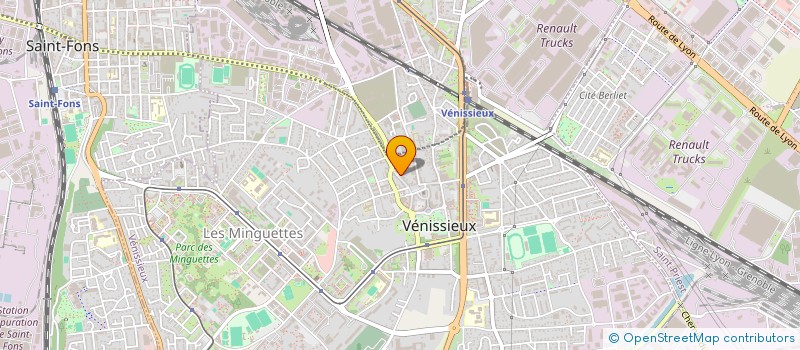 localisation de l'entreprise 7 A DEGUSTER ET 7 A TABLE  VENISSIEUX