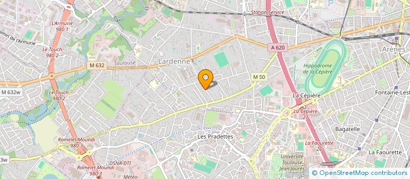 localisation de l'entreprise 7 AILLEURS  TOULOUSE