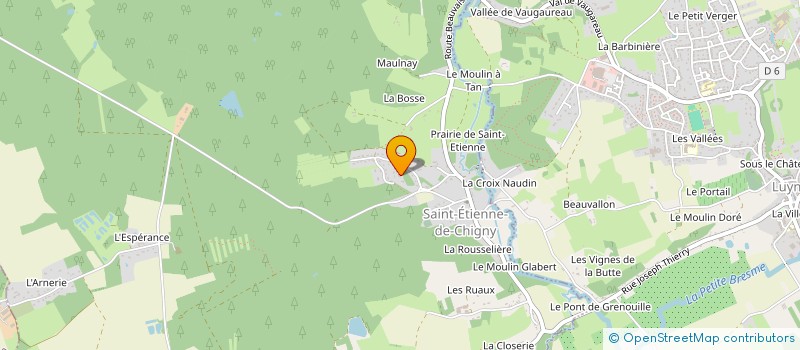 localisation de l'entreprise 7 BIS  SAINT-ETIENNE-DE-CHIGNY