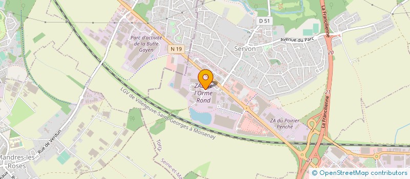 localisation de l'entreprise 7 CAR 7  BRIE-COMTE-ROBERT