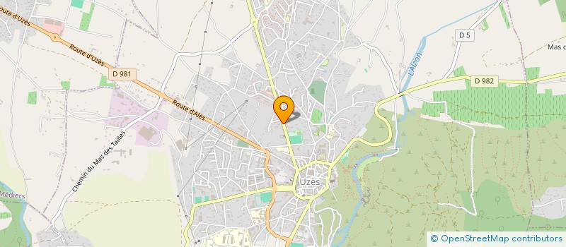 localisation de l'entreprise 7 CONTINENTS  UZES