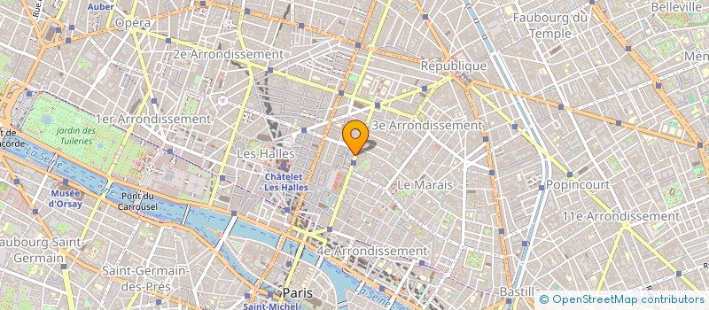 localisation de l'entreprise 7 COULEURS  PARIS