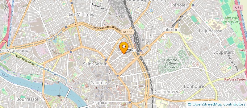 localisation de l'entreprise 7 FORCE 7  TOULOUSE