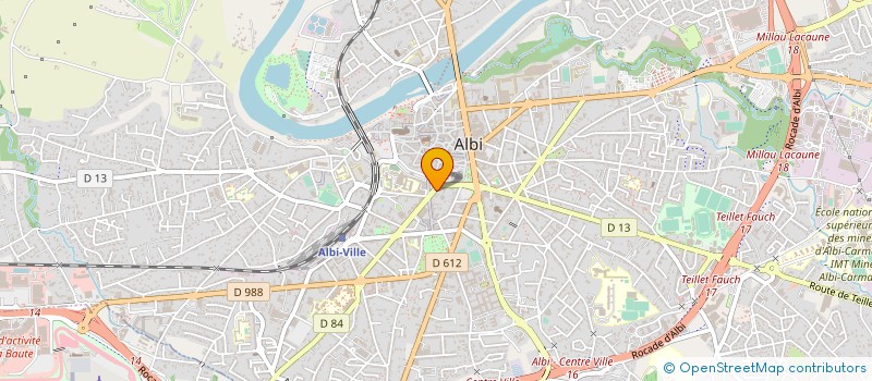 localisation de l'entreprise 7 ID  ALBI