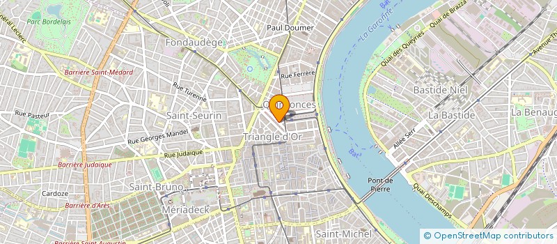 localisation de l'entreprise 7 IMMO  BORDEAUX