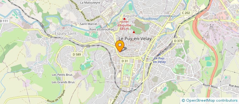 localisation de l'entreprise 7 INSTANT  LE PUY-EN-VELAY