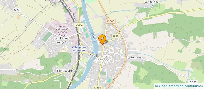 localisation de l'entreprise 7 JANVIER  VILLENEUVE-SUR-YONNE