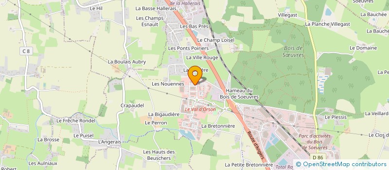 localisation de l'entreprise 7 JL  RENNES