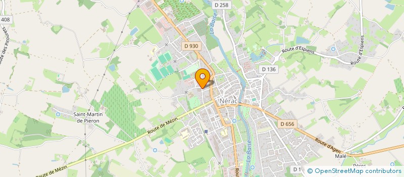 localisation de l'entreprise 7 JOURS SUR 7- 24 HEURES SUR 24 - COURSES DIVERSES  NERAC