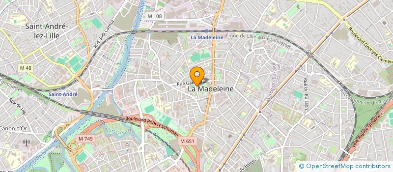 localisation de l'entreprise 7 LAYERS CONSULTING à LA MADELEINE