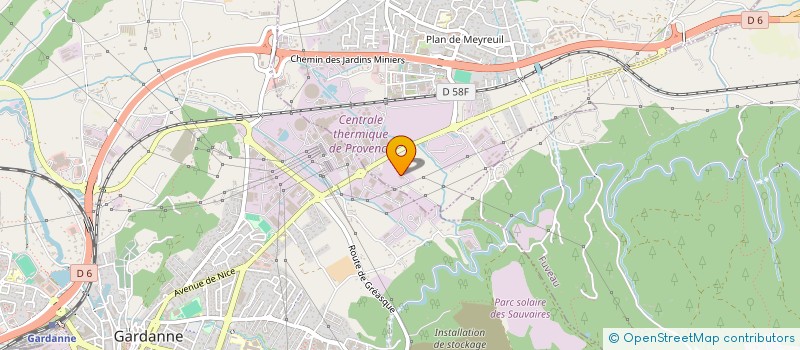 localisation de l'entreprise 7 M  MEYREUIL