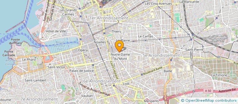 localisation de l'entreprise 7 MARKET à MARSEILLE