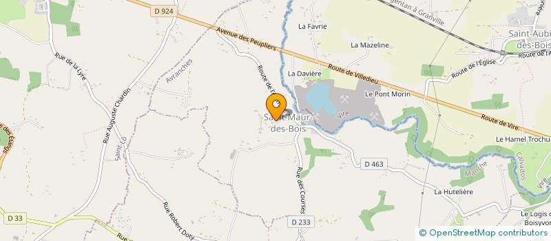 localisation de l'entreprise 7 MERVEILLES  SAINT-MAUR-DES-BOIS