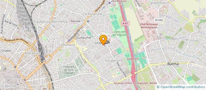localisation de l'entreprise 7 NOTRE QUARTIER à TOULOUSE