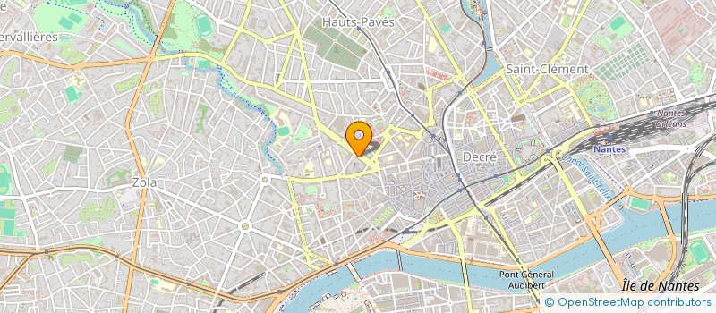 localisation de l'entreprise 7 OPTEAM à NANTES
