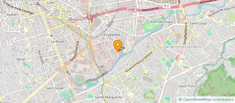 localisation de l'entreprise 7 PADEL à MARSEILLE
