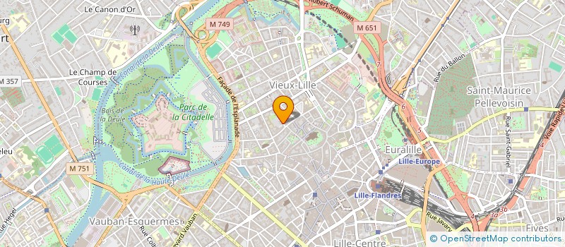 localisation de l'entreprise 7 RUE JM à LILLE
