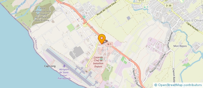 localisation de l'entreprise 7 RUISSEAU  SAINT-PIERRE