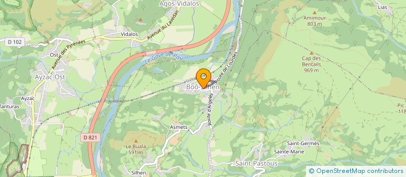 localisation de l'entreprise 7.S  BOO-SILHEN