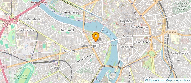 localisation de l'entreprise 7 SEPT KALEBASSES  TOULOUSE
