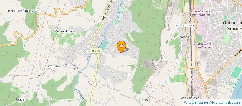 localisation de l'entreprise 7 SUR 07 à SAINT-PERAY