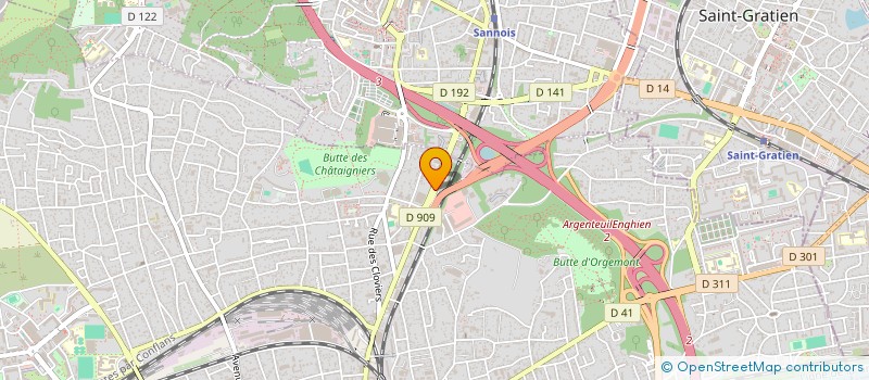 localisation de l'entreprise 7 SUR 7 RESTAURATION SARL à ARGENTEUIL