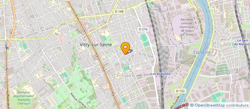 localisation de l'entreprise 7 SUSHI à VITRY-SUR-SEINE