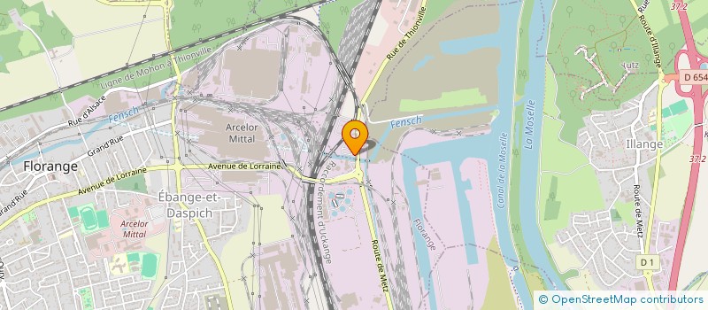 localisation de l'entreprise 70 TILLEULS à THIONVILLE