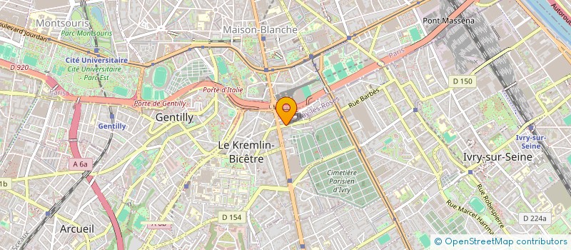 localisation de l'entreprise 701 049 827 à LE KREMLIN-BICETRE