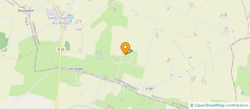 localisation de l'entreprise 7016  SAINT-QUENTIN-LES-ANGES