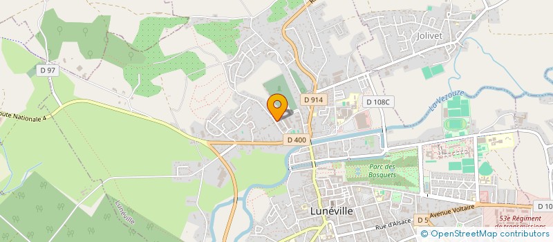 localisation de l'entreprise 707 MEDIA  LUNEVILLE