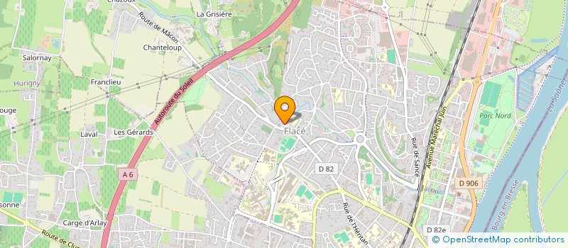 localisation de l'entreprise 71 IMAGES/SECONDE à MACON