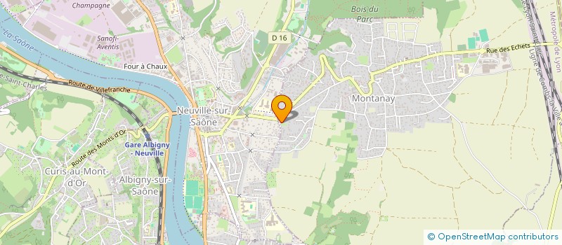 localisation de l'entreprise 71. NORD  MONTANAY