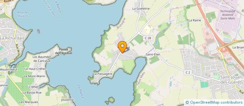 localisation de l'entreprise 71 PHILOSOPHES  SAINT-MALO
