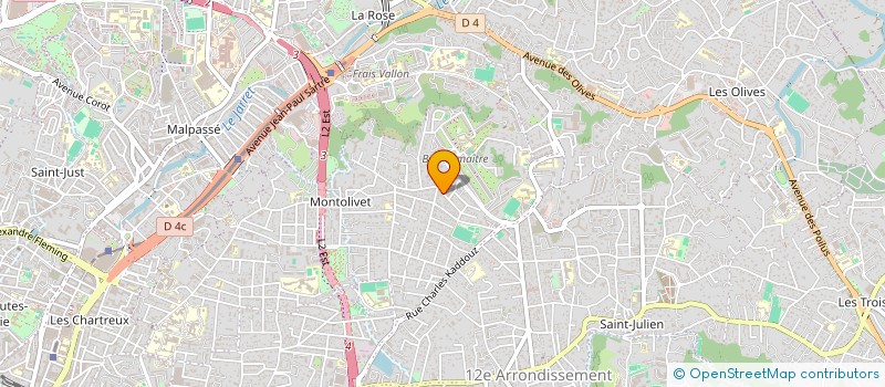 localisation de l'entreprise 71 RUE DE L EVECHE à MARSEILLE